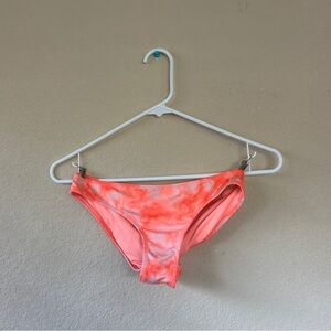 PINK Victoria's Secret Orange Tie-Dye Bikini Bottom